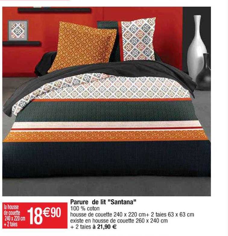Parure De Lit "santana"