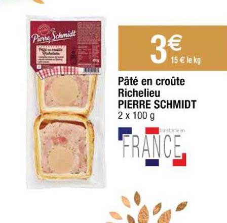 pâté en croûte richelieu pierre schmidt