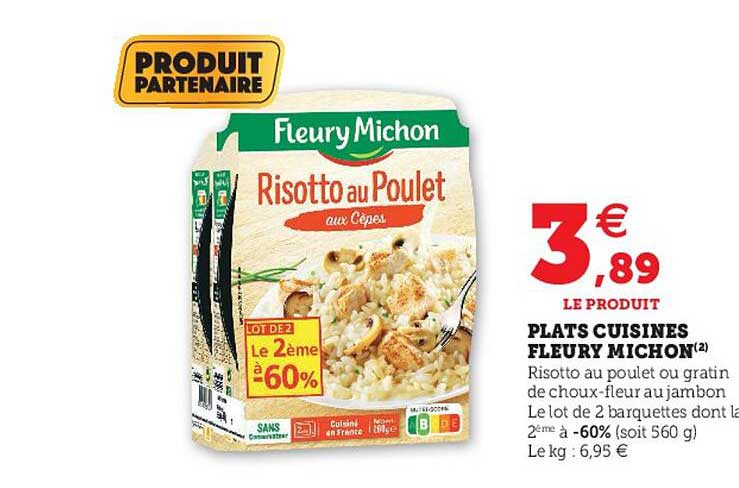 Plats Cuisinés Fleury Michon