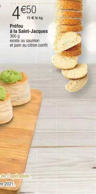 préfou à la saint-jacques