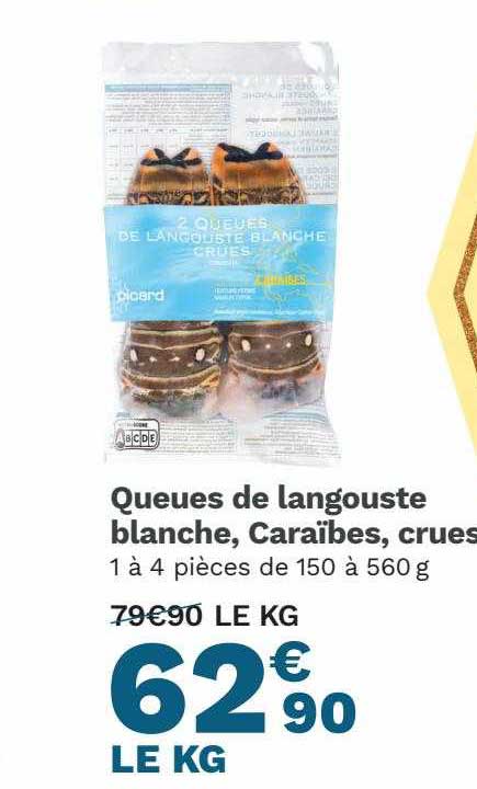 Queues De Langouste Blanche, Caraïbes, Crues