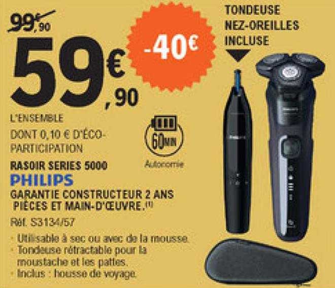 rasoir series 5000 philps