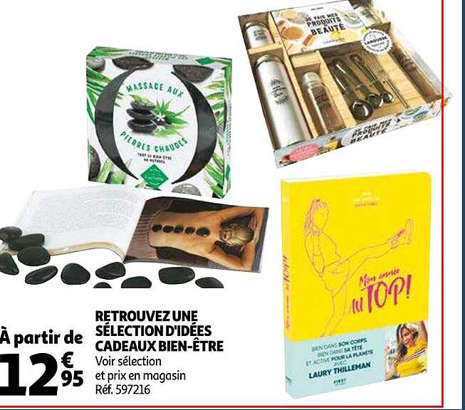retrouvez une sélection d'idées cadeaux bien-être