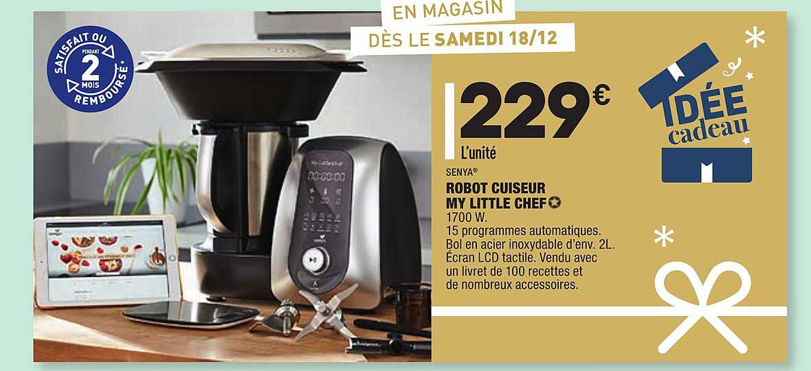 robot cuiseur my little chef senya