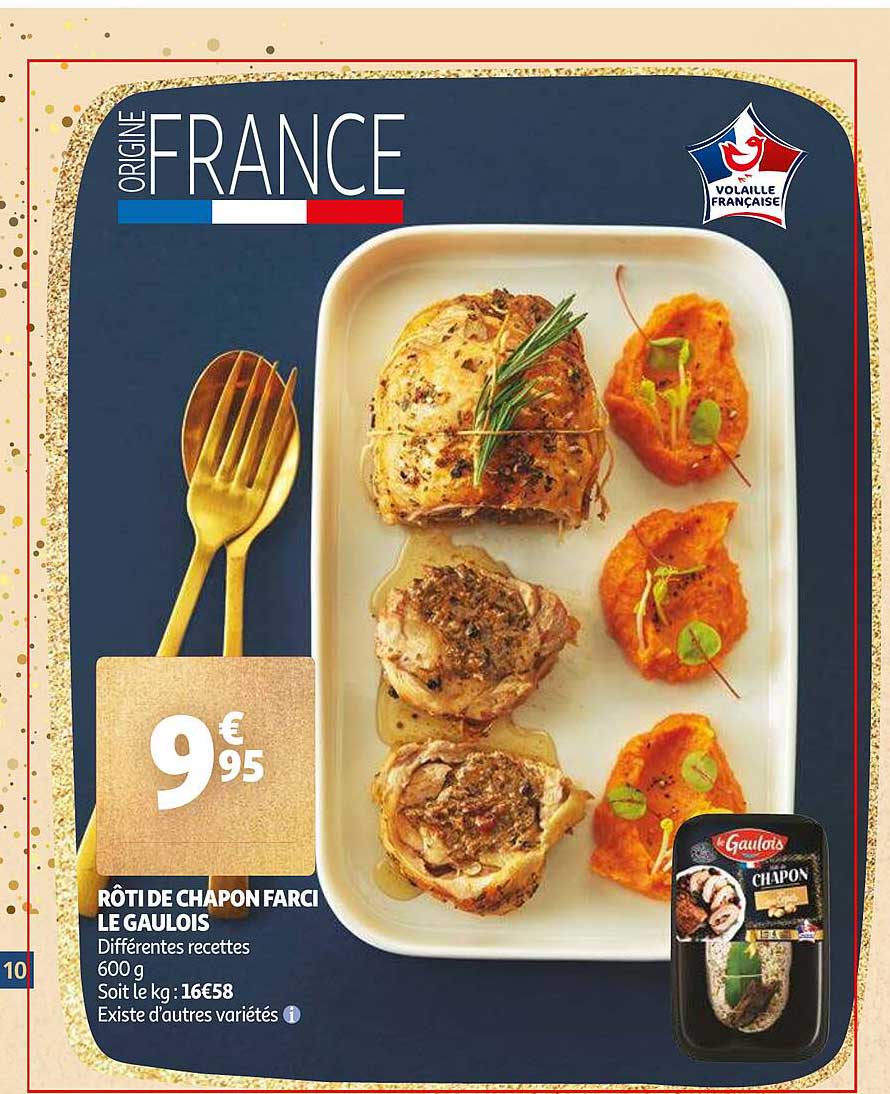 rôti de chapon farci le gaulois