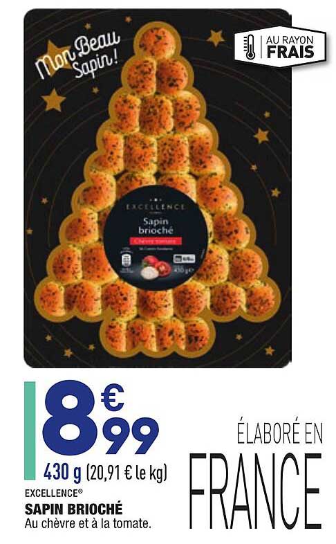 Sapin Brioché Excellence