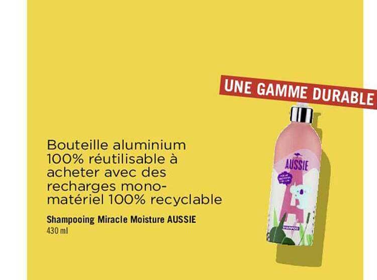 shampooing miracle moisture aussie