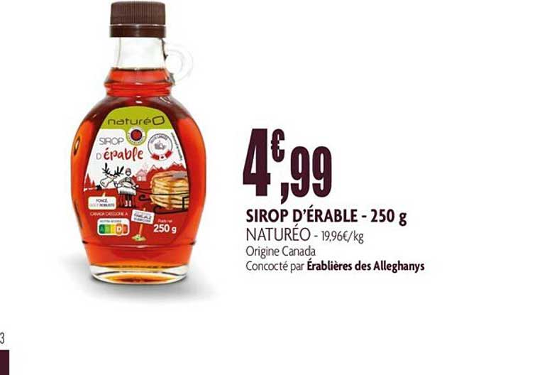 sirop d'érable - 250g