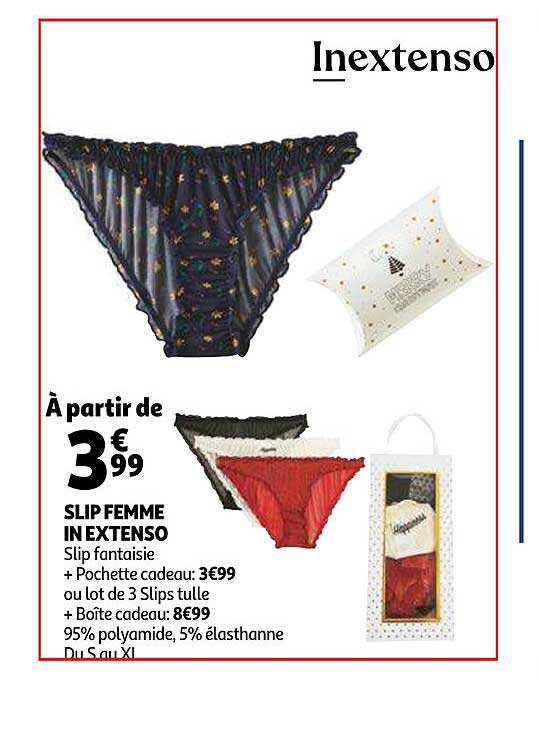 slip femme in extenso