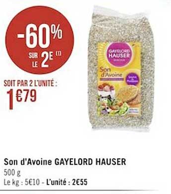 son d'avoine gayelord hauser