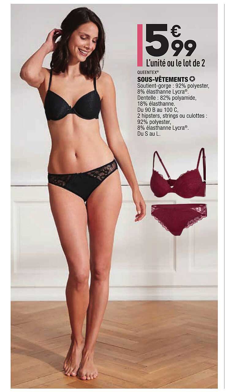 sous-vêtements queentex