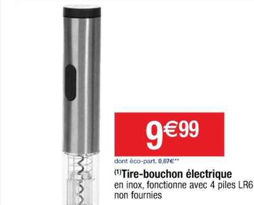 tire-bouchon électrique