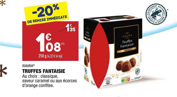 truffes fantaisie isaura