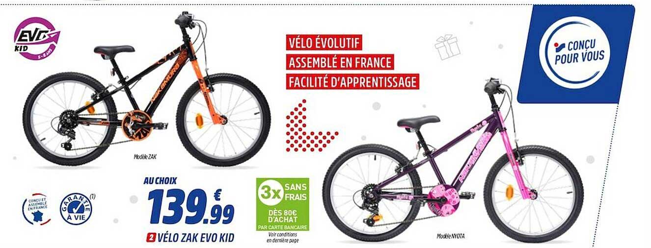 vélo zak evo kid