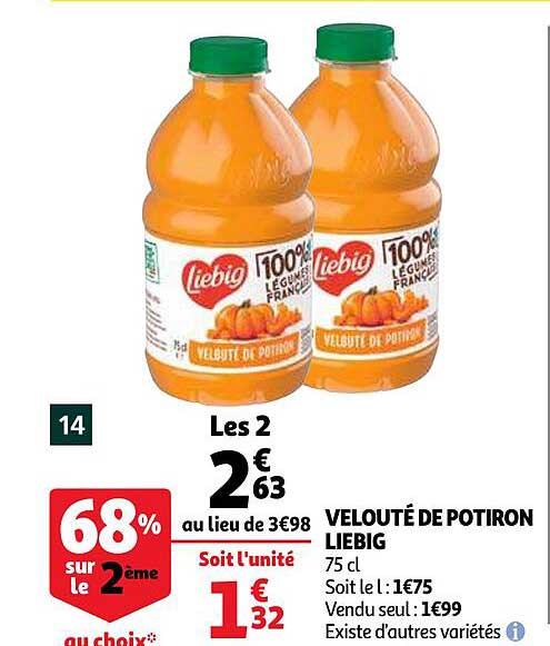 Velouté De Potiron Liebig