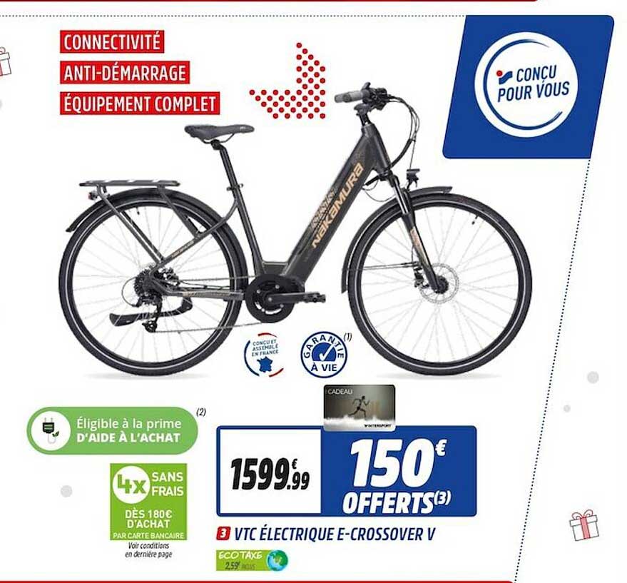 vtc électrique e-crossover v