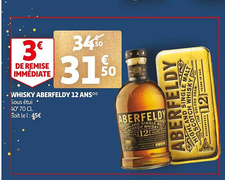 whisky aberfeldy 12 ans