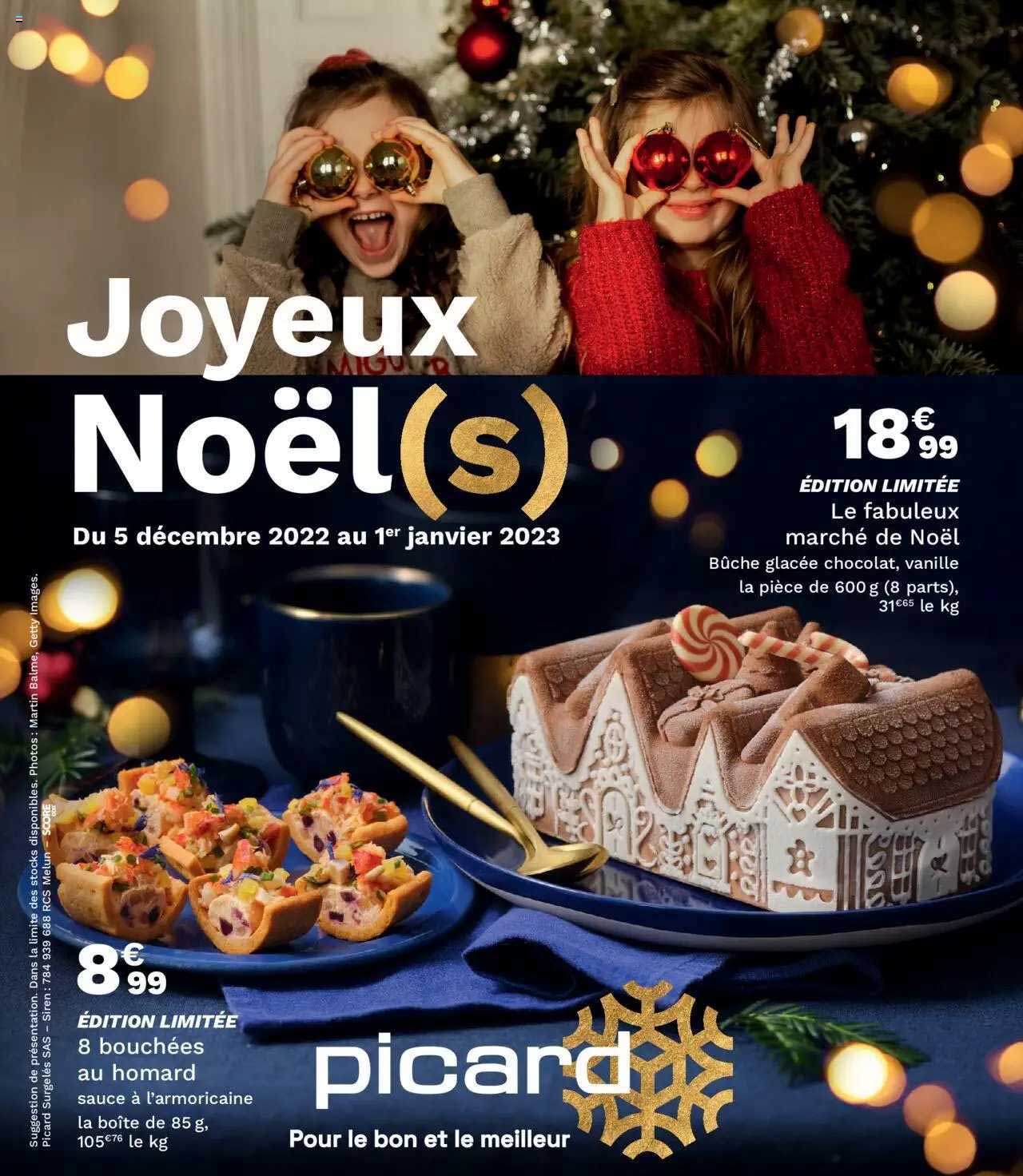 8 bouchées au homar, le fabuleux marché de noël