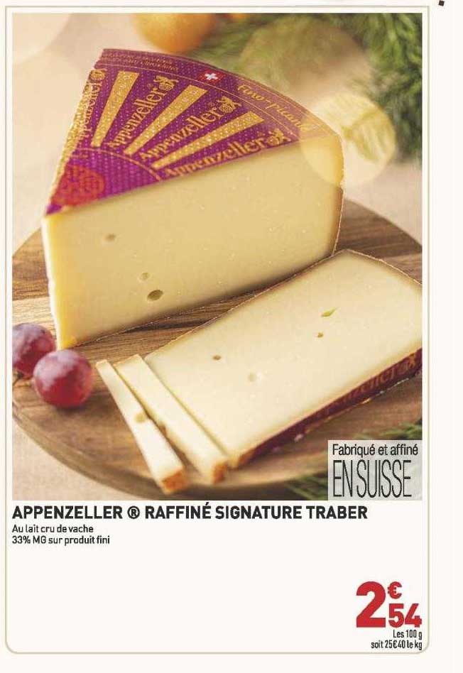 appenzeller raffiné signature traber