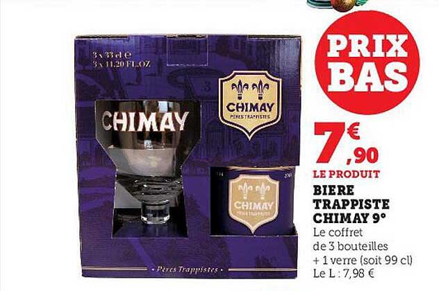 bière trappiste chimay 9°