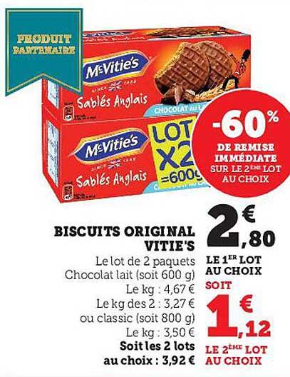 biscuits original vitie's