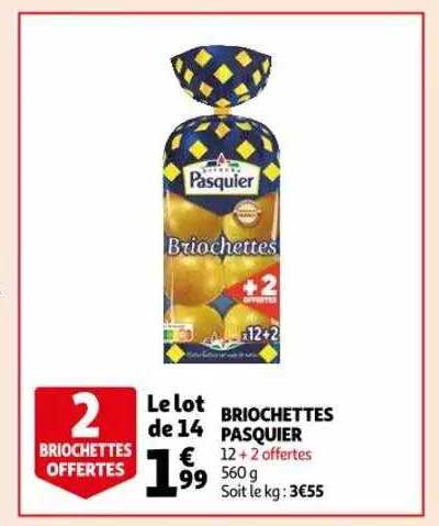 Briochettes Pasquier