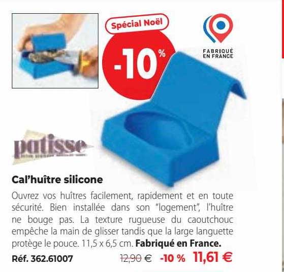 Cal'huître Silicone Patisse
