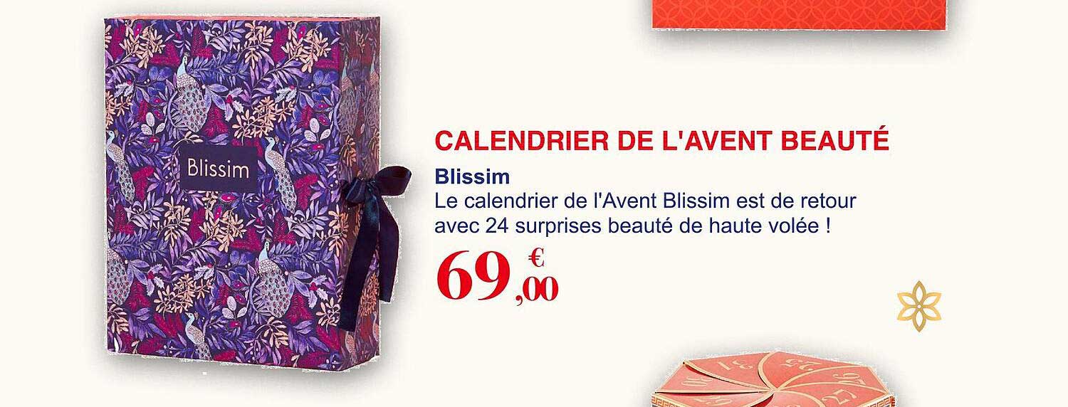 Calendrier De L'avent Beauté Blissim