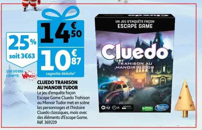 cluedo trahison au manoir tudor