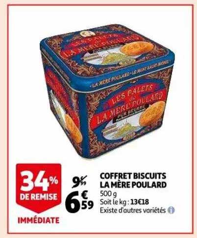 coffret biscuits la mère poulard