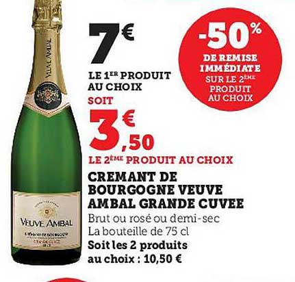 crémant de bourgogne veuve ambal grande cuvée