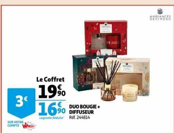 duo bougie + diffuseur ambiances devineau