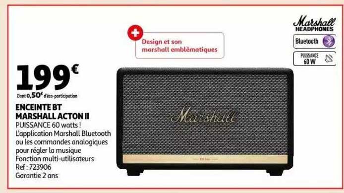 Enceinte Bt Marshall Acton II