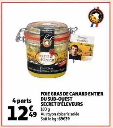 foie gras de canard entier du sud-ouest secret d'éleveurs