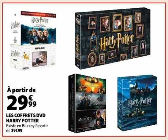 les coffrets dvd harry potter
