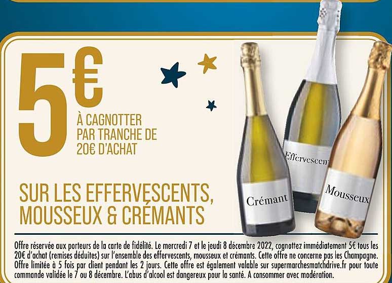 les effervescents, mousseux & crémants