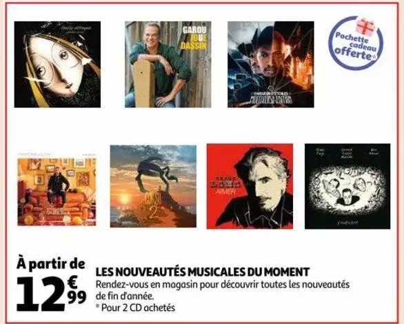 les nouveautés musicales du moment