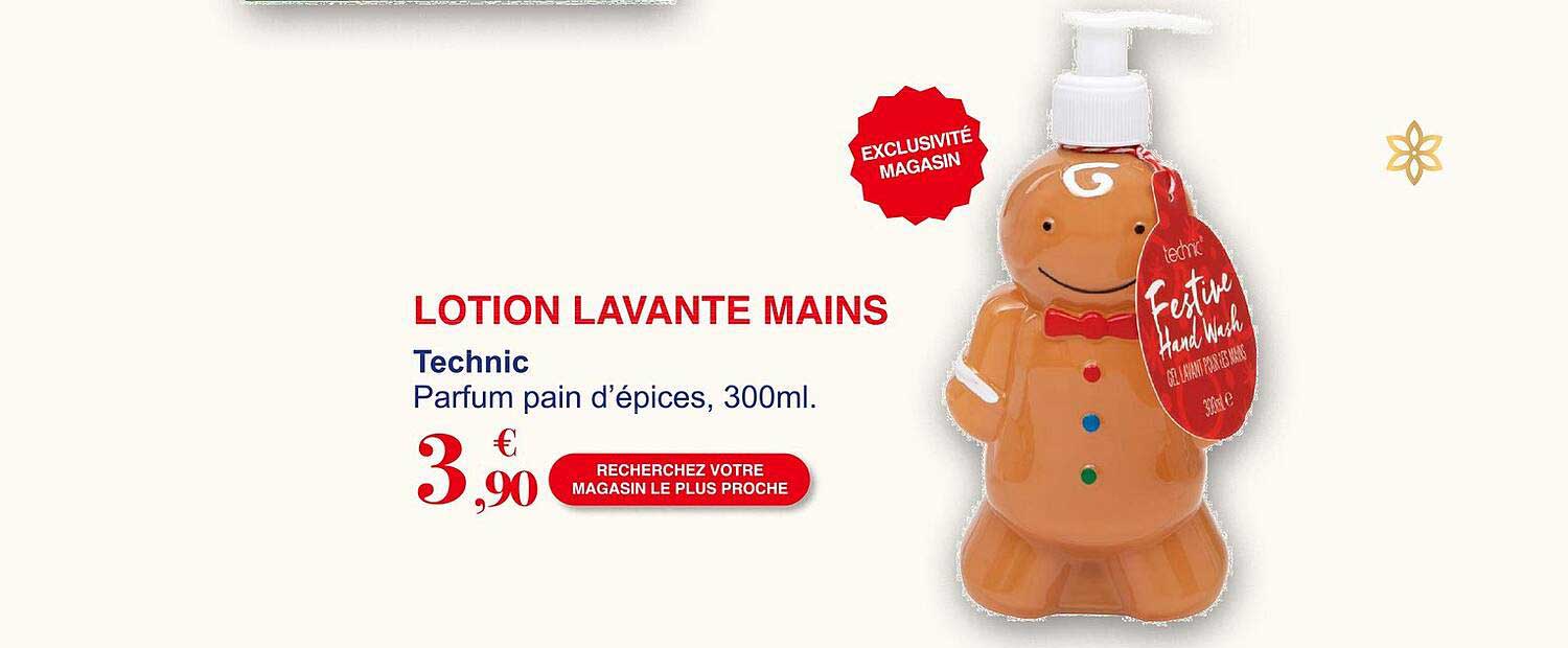 lotion lavante mains technic