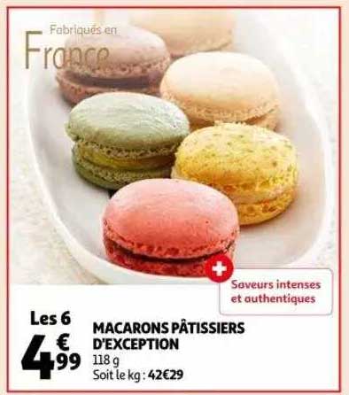 macarons pâtissiers d'exception