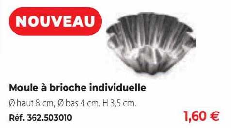 moule à brioche individuelle