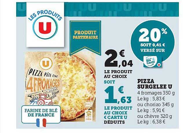Pizza Surgelée U