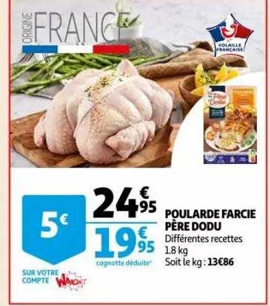 poularde farcie père dodu