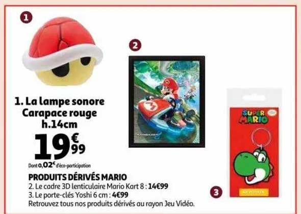 produits dérivés mario