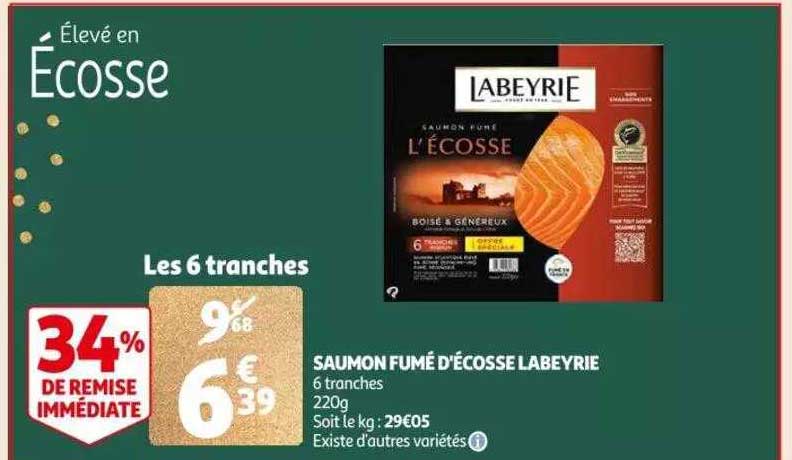 saumon fumé d'écosse labeyrie