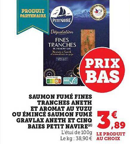 saumon fumé fines tranches aneth et aromat au yuzu ou émincé saumon fumé gravlax aneth et cinq baies petit navire
