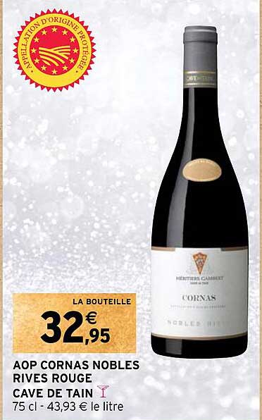 aop cornas nobles rives rouge cave de tain