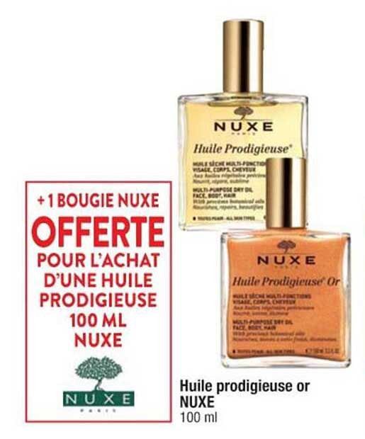 Huile Prodigieuse Or Nuxe