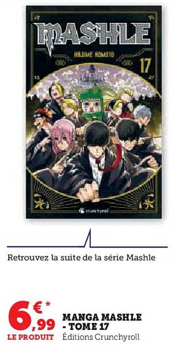 manga mashle - tome 17