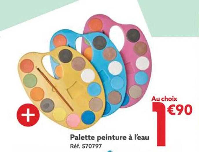 Palette Peinture à L'eau