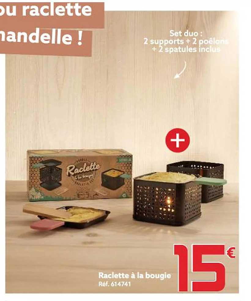 Raclette à La Bougie